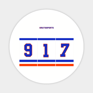 Rep Your Area Code (NYI 917) Magnet